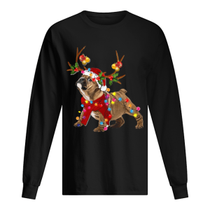Bulldog Gorgeous Reindeer Crewneck Christmas shirt