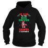 Bus Driver Christmas Pajama Santa Is Watching shirt