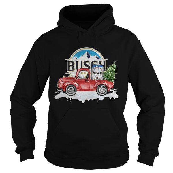 Busch christmas truck shirt
