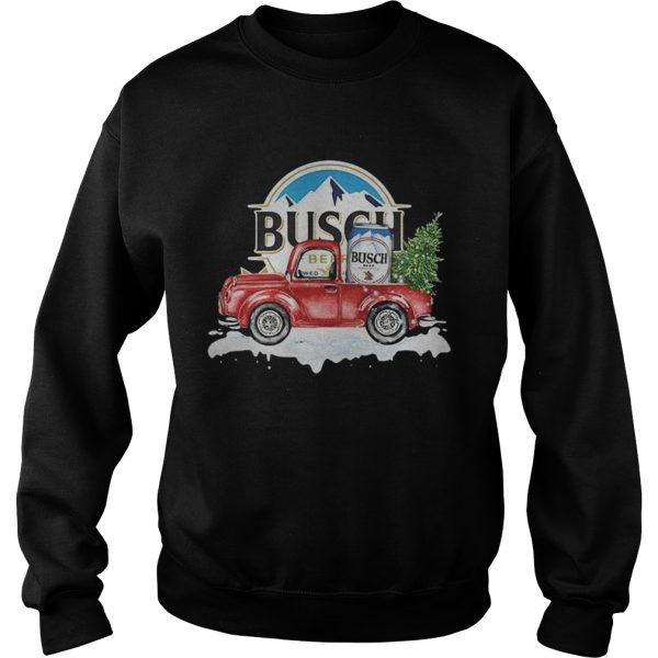 Busch christmas truck shirt