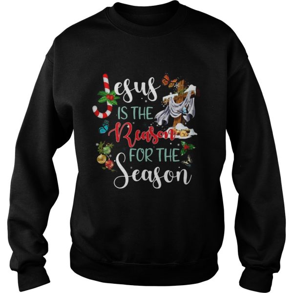 Butterfly Jesus Is The Reason For The Season shirt