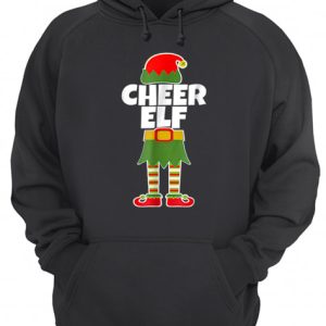 CHEER ELF Funny Cheerleader Christmas Holiday shirt 3