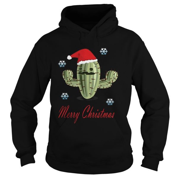 Cactus Santa Merry Christmas Succulent Plants shirt