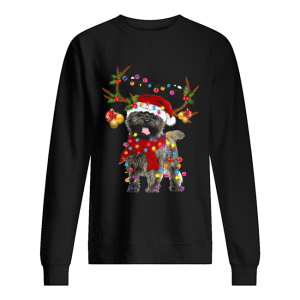 Cairn Terriers Gorgeous Reindeer Crewneck shirt 1 Cairn Terriers Gorgeous Reindeer Crewneck shirt 2
