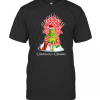 Candy Stick Throne The Grinch And Max Christmas Is Coming T-Shirt