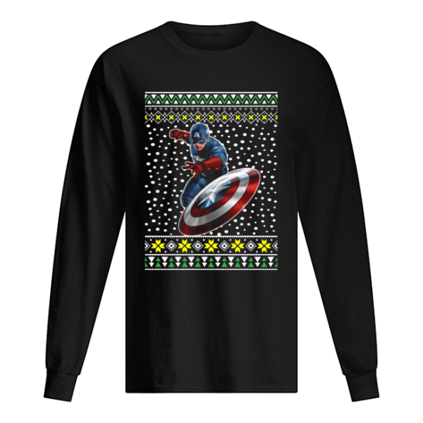 Captain America Action Ugly Christmas shirt