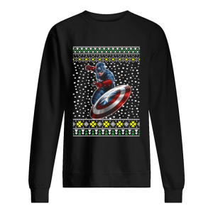Captain America Action Ugly Christmas shirt Captain America Action Ugly Christmas shirt