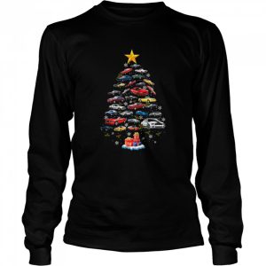 Cars Merry Christmas Tree Gift tshirt