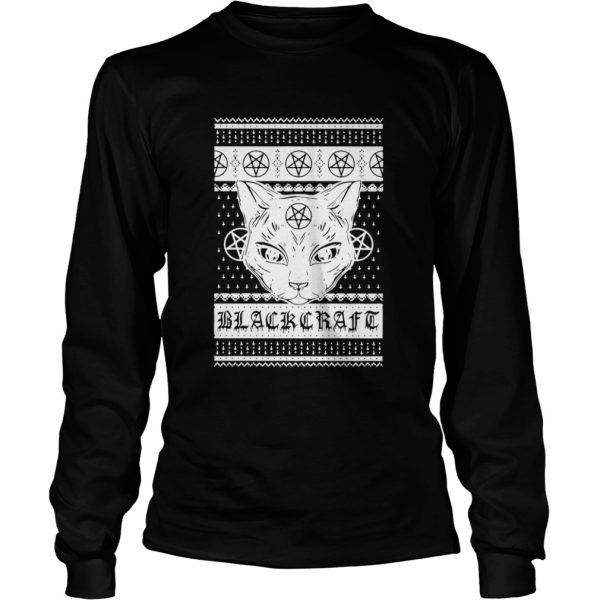 Cat Black Craft Ugly Christmas shirt