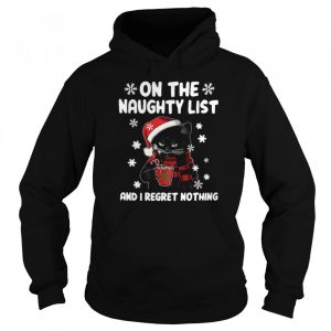 Cat Grumpy On The Naughty List And I Regret Nothing 2020 Christmas shirt 2 Cat Grumpy On The Naughty List And I Regret Nothing 2020 Christmas shirt 3