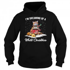 Cat I’m Dreaming Of A White Christmas shirt 2 Cat I'm Dreaming Of A White Christmas shirt 3