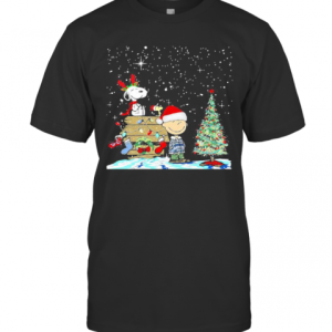 Charlie Brown Snoopy Christmas Tree T-Shirt