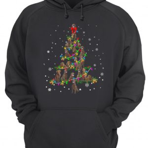 Chesapeake Bay Retriever Christmas Tree T-Shirt 2 Chesapeake Bay Retriever Christmas Tree T Shirt 3