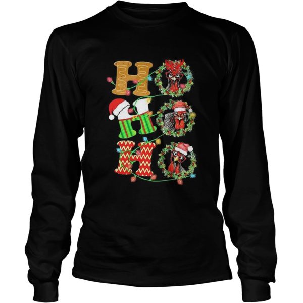 Chicken Hohoho Christmas shirt