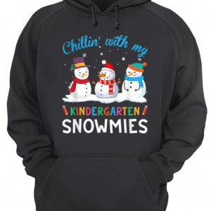 Chillin’ With My Kindergarten Snowmies Christmas shirt 2 Chillin' With My Kindergarten Snowmies Christmas shirt 3