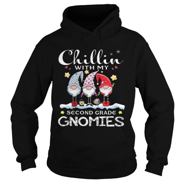 Chillin With My Kindergarten Gnomies Teacher Christmas shirt