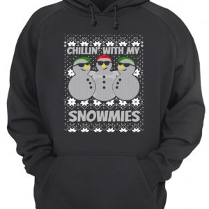 Chillin With My Snowmies Ugly Christmas shirt 3
