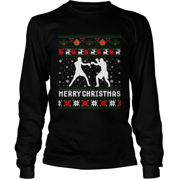 Christmas 2020 Boxing Player Santa Tree Xmas Costume shirt