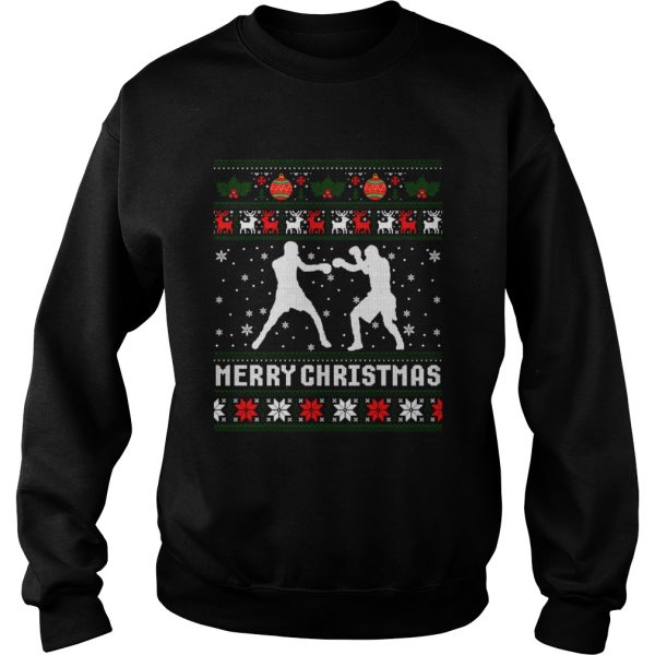 Christmas 2020 Boxing Player Santa Tree Xmas Costume shirt