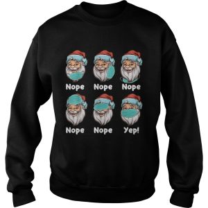Christmas 2020 Santa Wearing Mask Wrong Xmas shirt 3