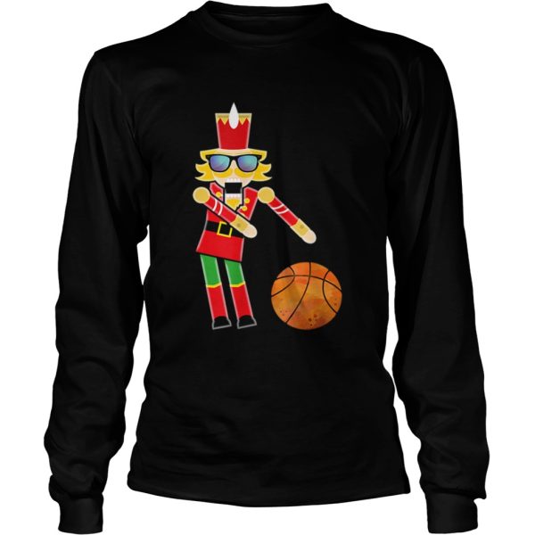 Christmas Basketball Flossing Nutcracker shirt