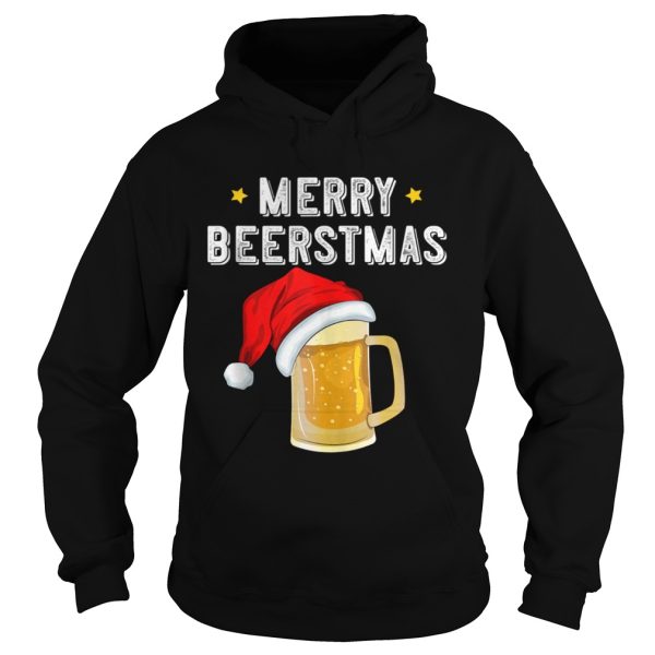 Christmas Beer Merry Beerstmas Drinking Team Squad Ale Party shirt