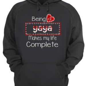 Christmas Being A Yaya Makes My Life Complete T Shirt 3
