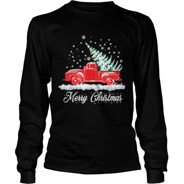 Christmas Classic Old Red Truck Classic XMAS Tree shirt