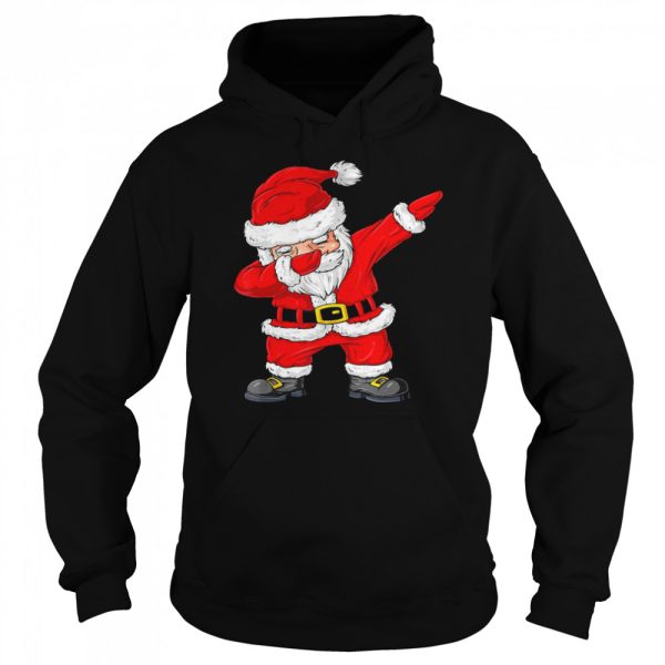 Christmas Dabbing Santa Claus Boys Girls Kids Xmas shirts