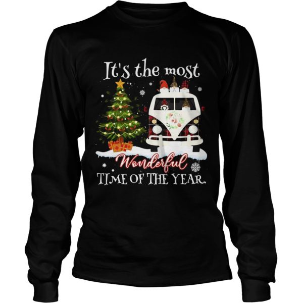 Christmas Gnomies Its The Most Wonderful Time Of The Year shirt