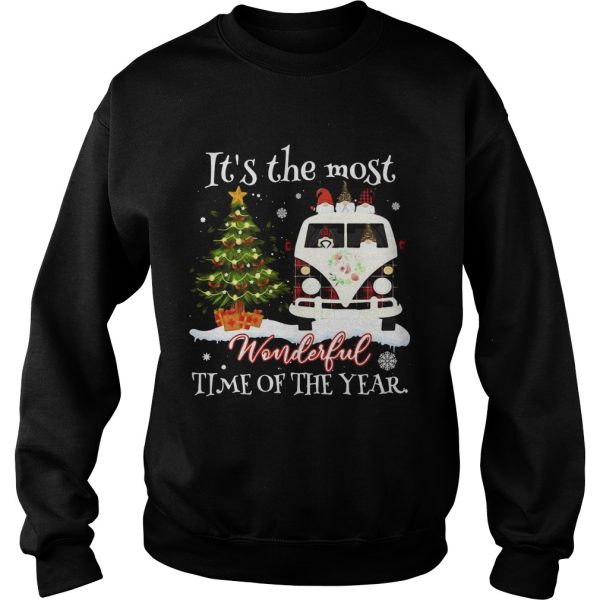 Christmas Gnomies Its The Most Wonderful Time Of The Year shirt