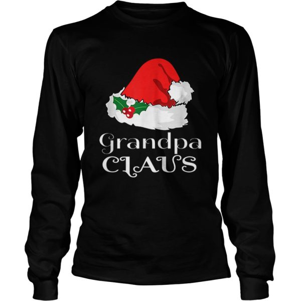 Christmas Grandpa Claus Matching Pajama Mens Santa Hat Xmas shirt