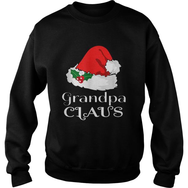 Christmas Grandpa Claus Matching Pajama Mens Santa Hat Xmas shirt