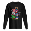 Christmas Ho Ho Ho Santa Reindeer and Eeyore shirt
