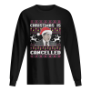 Christmas Is Cancelled Michael Scott shirt