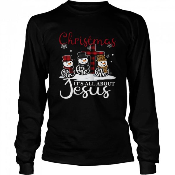 Christmas ItS All About Jesus shirt