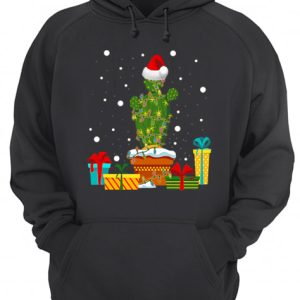 Christmas Lights Cactus Lover Funny Xmas shirt 3