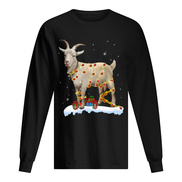 Christmas Lights Goat shirt