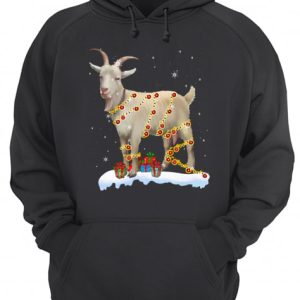 Christmas Lights Goat shirt 2 Christmas Lights Goat shirt 3