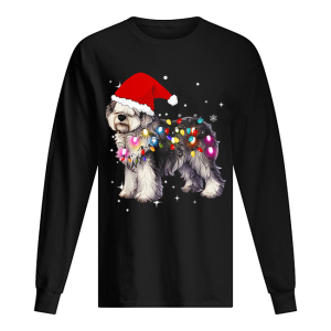 Christmas Lights Olde English SheepDog shirt Christmas Lights Olde English SheepDog shirt