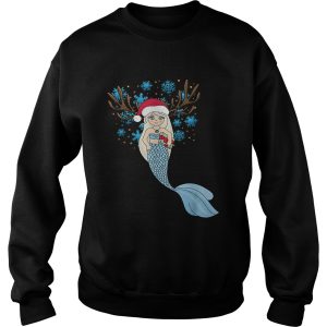 Christmas Mermaids Santa HatReindeer Antlers Gift shirt 2 Christmas Mermaids Santa HatReindeer Antlers Gift shirt 3