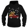 Christmas Moose Car shirt