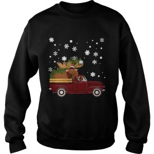 Christmas Moose Car shirt 2 Christmas Moose Car shirt 3