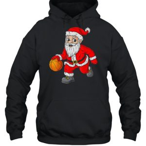 Christmas Santa Claus Dribbling A Basketball Xmas shirt 2 Christmas Santa Claus Dribbling A Basketball Xmas shirt 3