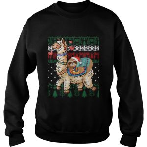 Christmas Santa Sloth And Llama Christmas shirt 2 Christmas Santa Sloth And Llama Christmas shirt 3