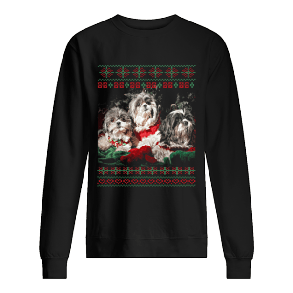 Christmas Shih Tzu Ugly T-Shirt