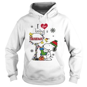 Christmas Snoopy I love being a grandma shirt Christmas Snoopy I love being a grandma shirt