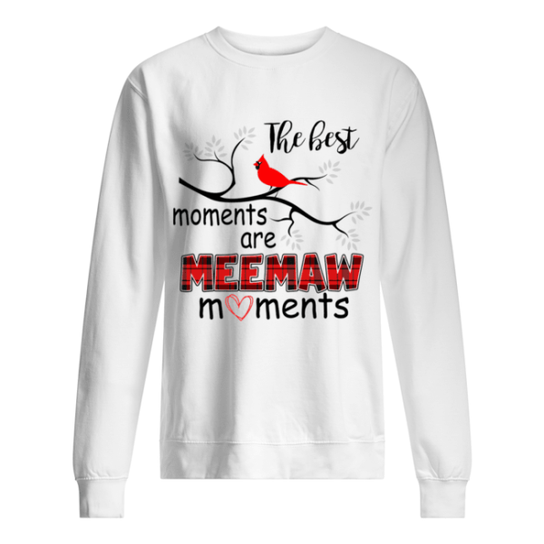 Christmas The Best Moments Are Meemaw Moments T-Shirt