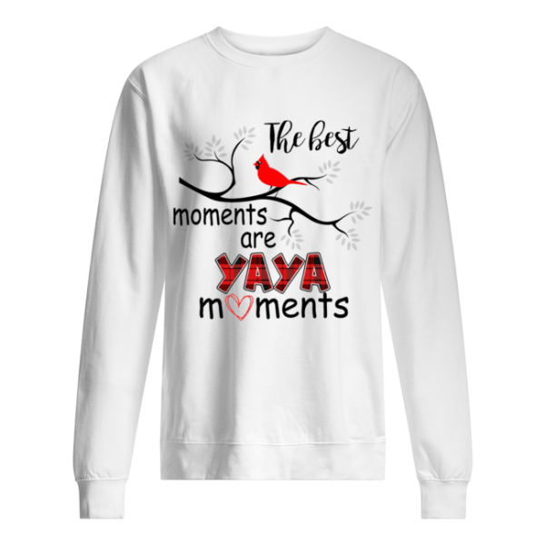 Christmas The Best Moments Are Yaya Moments T-Shirt