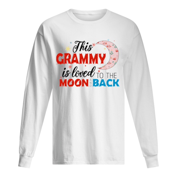 Christmas This Grammy Is Loved To The Moon And Back T-Shirt